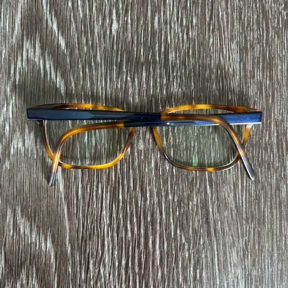 EUC NW77th Eyewear‎ Tiny Socks Eyeglasses Tortoise Blue Square Frame Trendy Chic main image 5